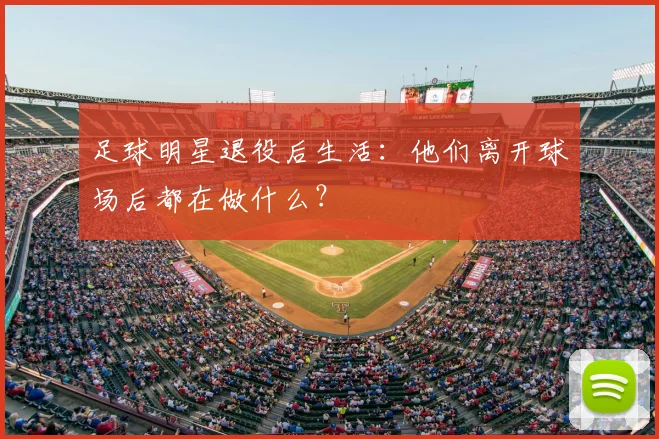 足球明星退役后生活:他们离开球场后都在做什么?